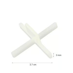 ESPACIADOR CON TOMADOR PLANO 2mm 100u.