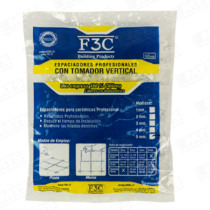 ESPACIADOR CON TOMADOR PLANO 5mm 100u.